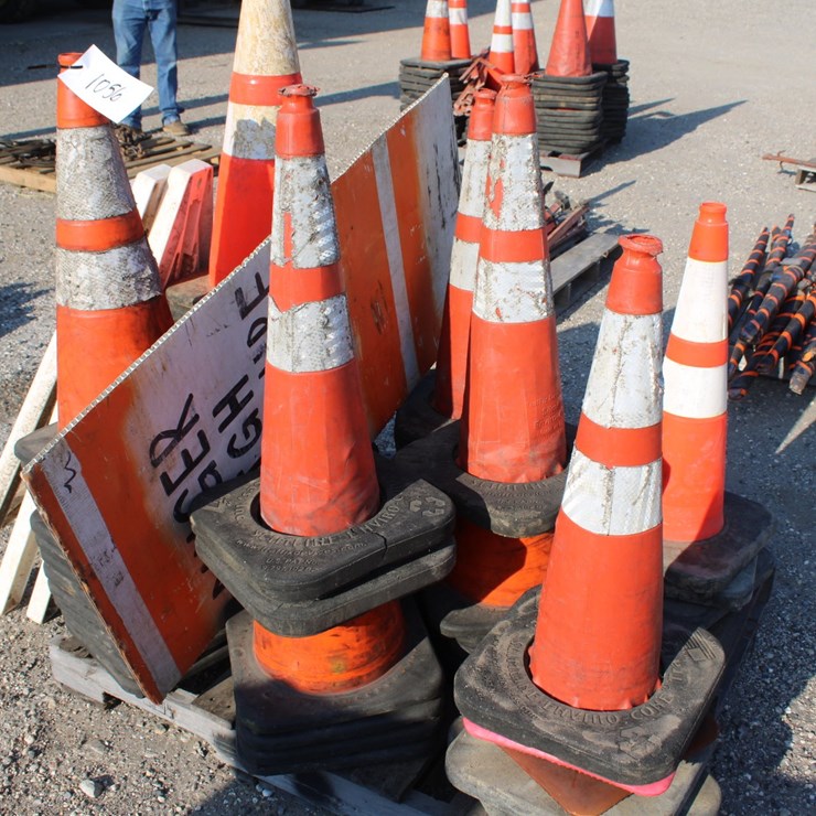 #1056 • (54) Traffic Cones
