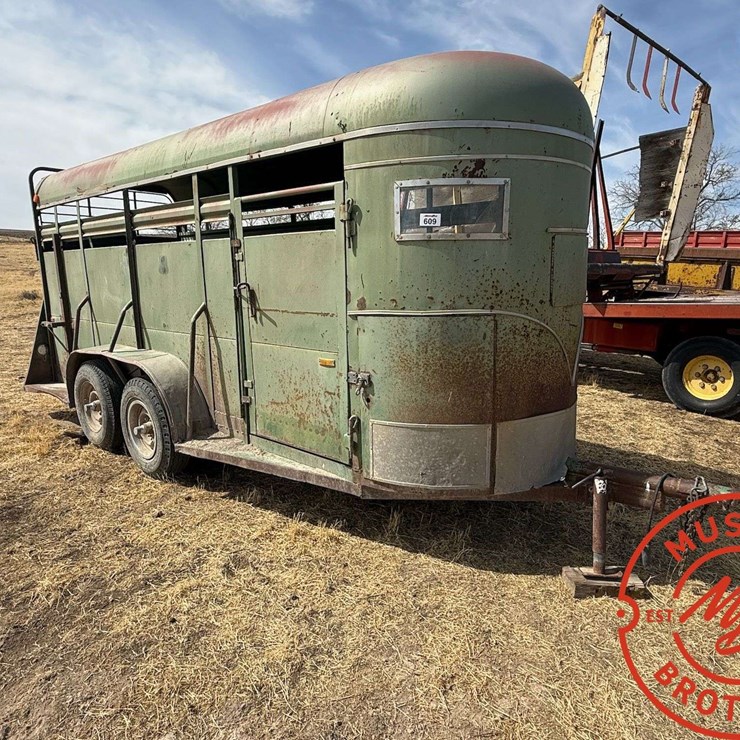 1974 Hale Stock Trailer - 16'