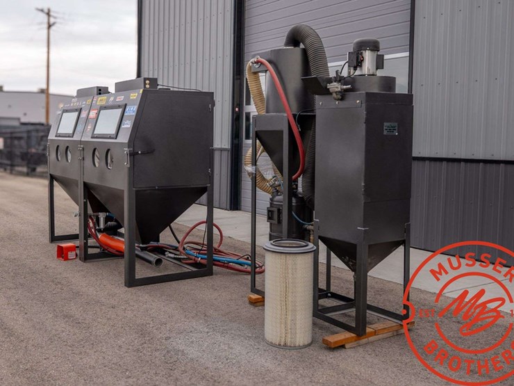 raptor-blast-rb3436-tandem-blast-cabinet-with-rb900-dust-collector-image-3