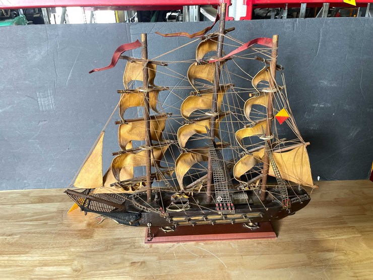 #1004-•-antique-fragata-espanola-ana-1780-wooden-ship-(t5)-image-5