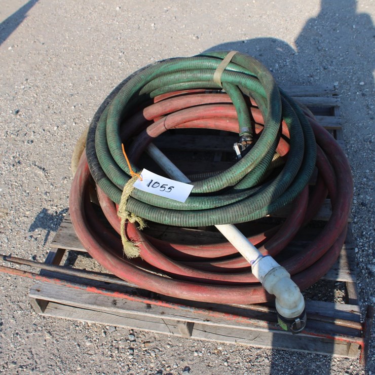 #1055 • (2) Suction Hoses, (1) Discharge Hose