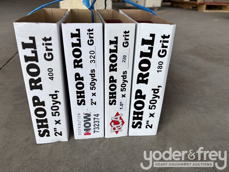 unused-rca-aluminum-oxide-emery,-220-grit-1.5"-x-150',-180-grit-2"-x-150',-400-grit-2"-x-150'-,-320-grit-2"-x-150'-image-1