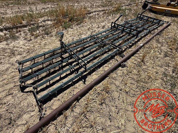 3-section-18'-spike-tooth-harrow-w/drawbar-image-1