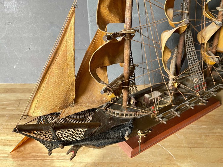#1004-•-antique-fragata-espanola-ana-1780-wooden-ship-(t5)-image-8