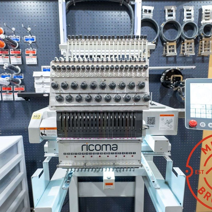 Ricoma MT 20 Thread MT-20001-8S Commercial Embroidery Machine
