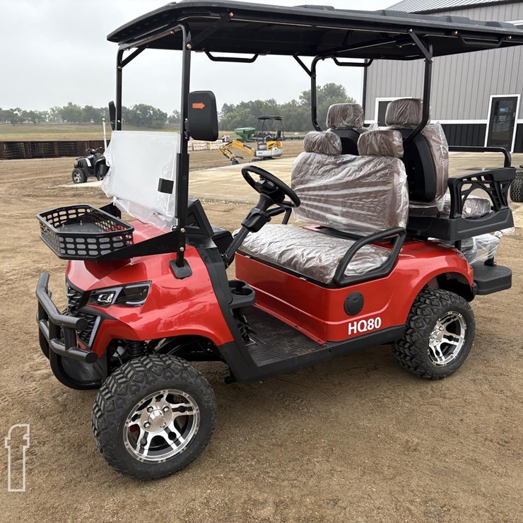 2026 HQ80 GOLF CART #1 (RED) 10095
