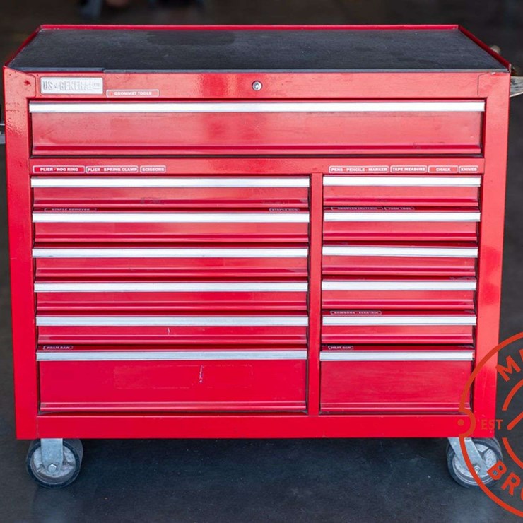 42” US General Tool Box