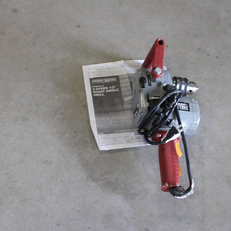 #1032 • Chicago 2-Speed Right Angle Drill