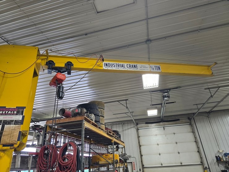 #9625-•-jib-crane-swivel-shop-chain-hoist-image-2