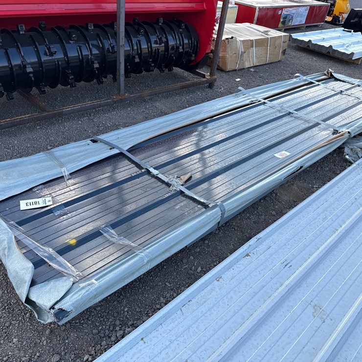 #1017 • BUNDLE OF 12' ROOFING METAL