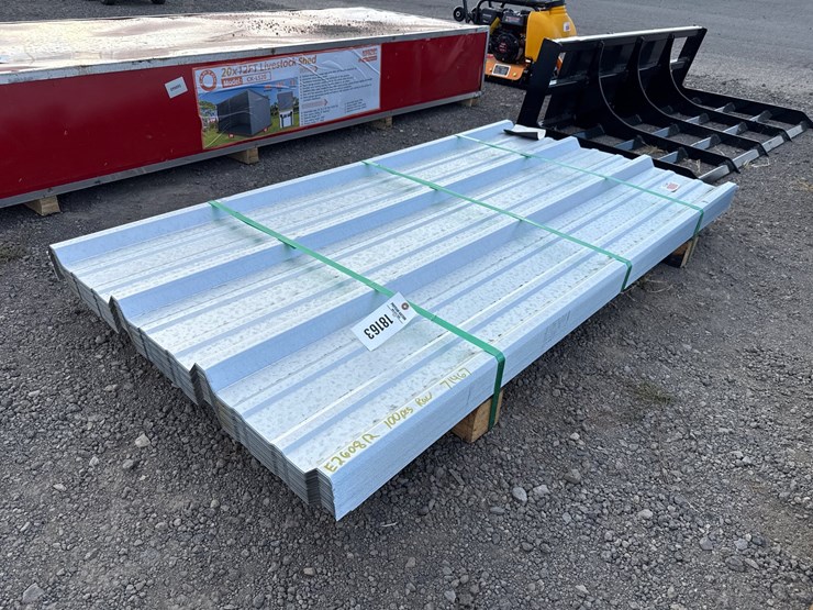 #1006-•-approx-(100)-6'-roofing-metal-image-1