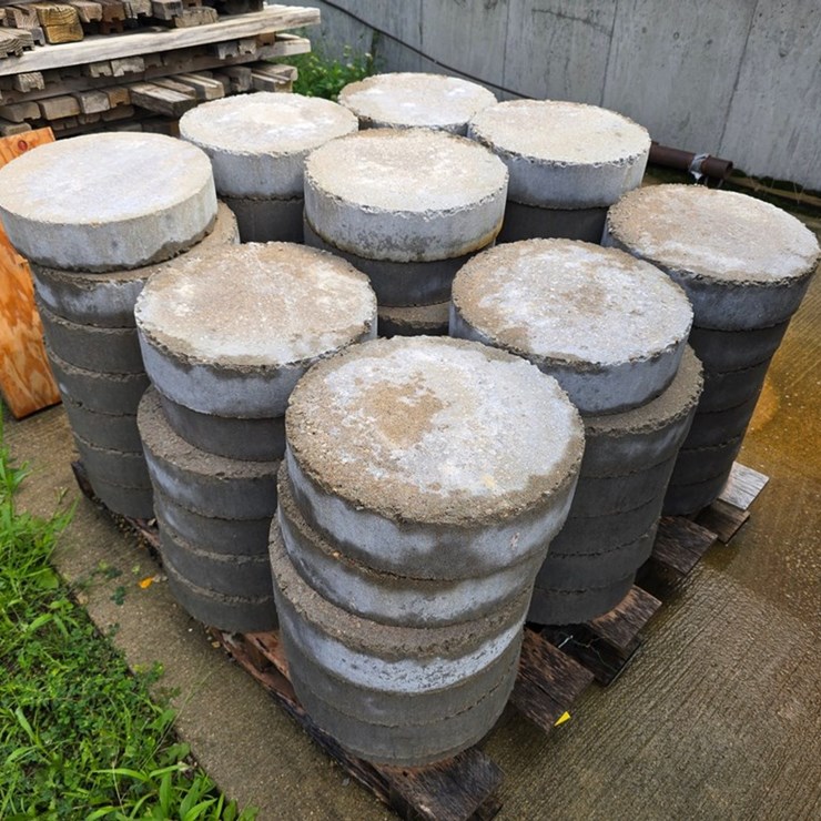 #9755 • 14"x4" Post Footings