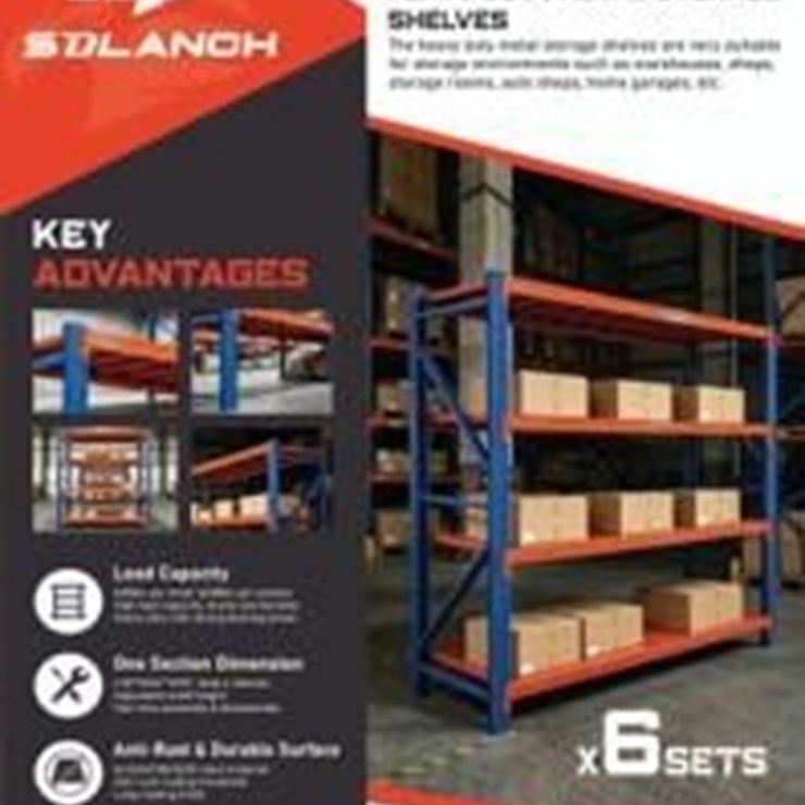 2026 SDLANCH METAL STORAGE SHELVES