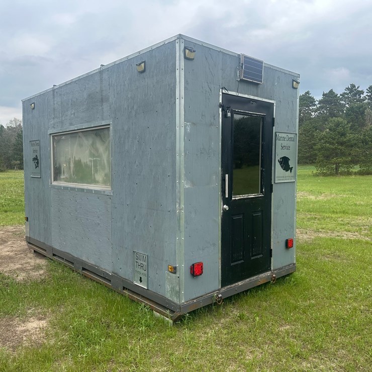 #1340 • 8 Hole Ice Shack (Located in Osseo, WI)