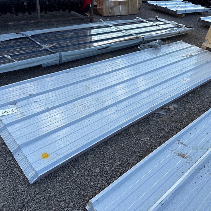 #1018 • BUNDLE OF 10' ROOFING METAL