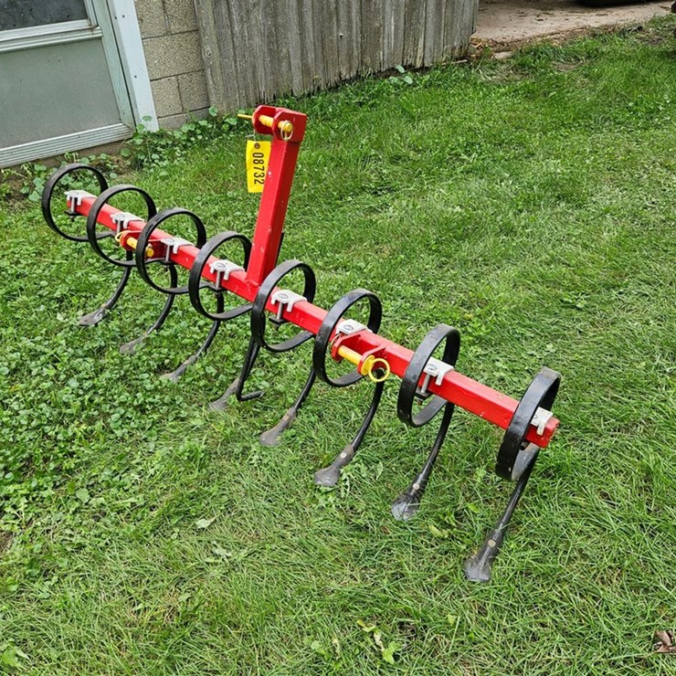 #8732 • Homemade 4' 3pt Cultivator