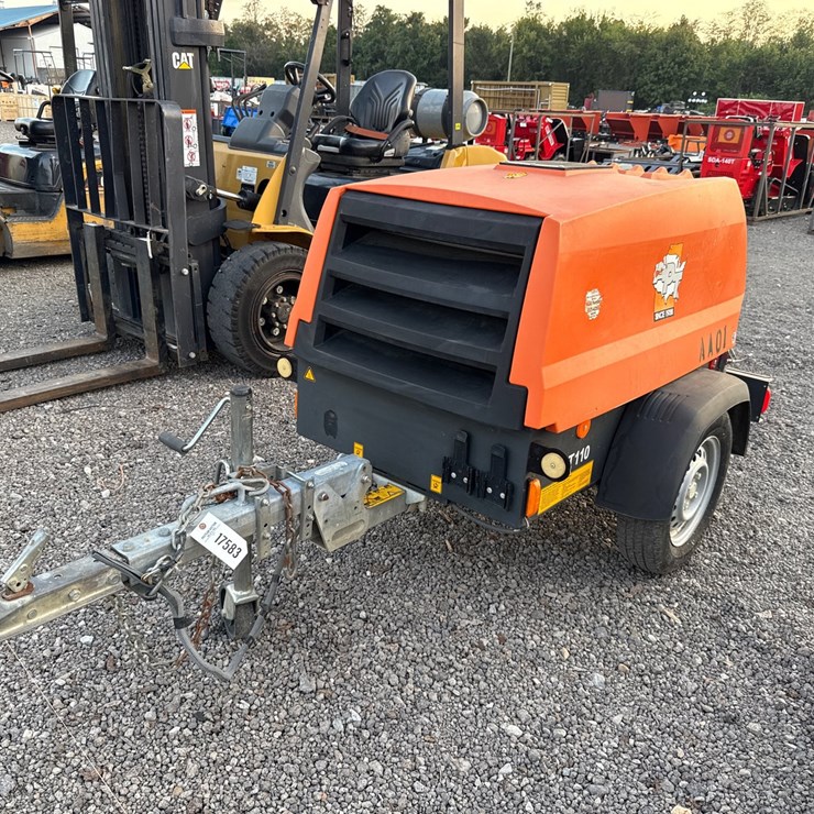 #2070 • 2017 ATLAS COPCO TOWABLE AIR COMPRESSOR