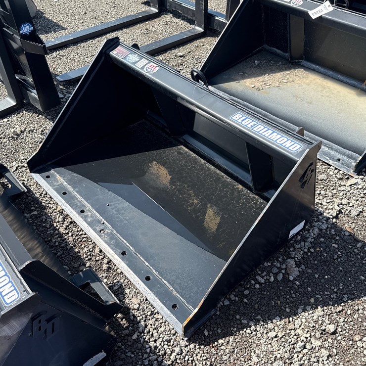 #2044 • BLUE DIAMOND 44" MINI SKID STEER SMOOTH BUCKET
