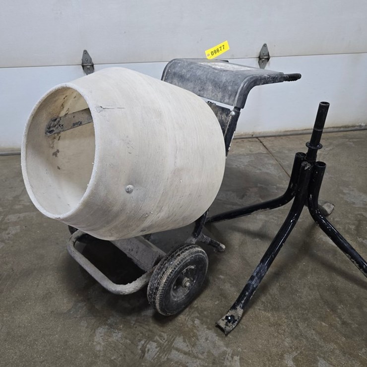 #9677 • 2016 Mix-N-Go DM1500 Cement Mixer