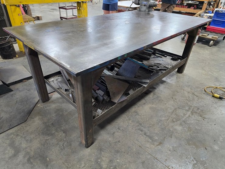 #9684-•-homemade-4'x8'-welding-table-image-4
