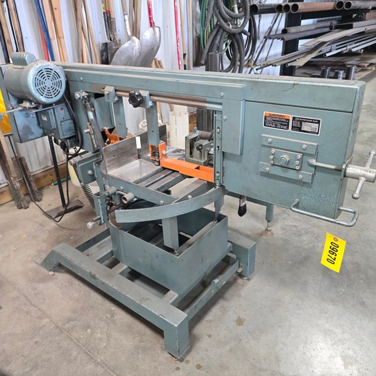 #9670 • Ellis 1800 Metal Band Saw