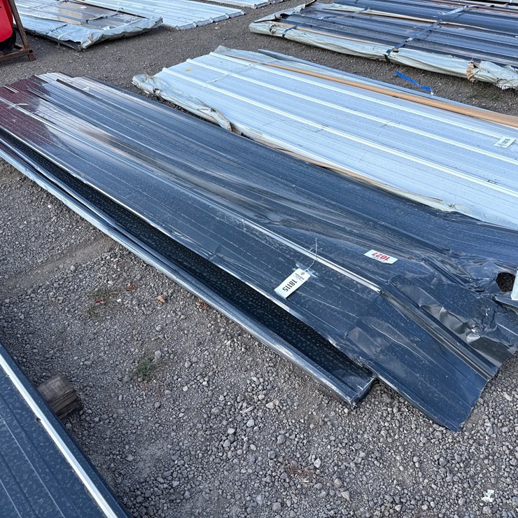 #1027 • BUNDLE OF 12' ROOFING METAL