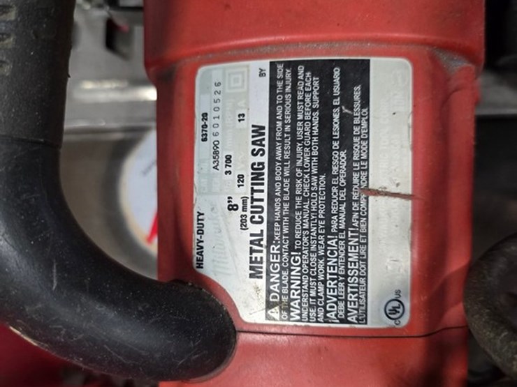 #9723-•-milwaukee-8"-metal-cutting-saw-image-7