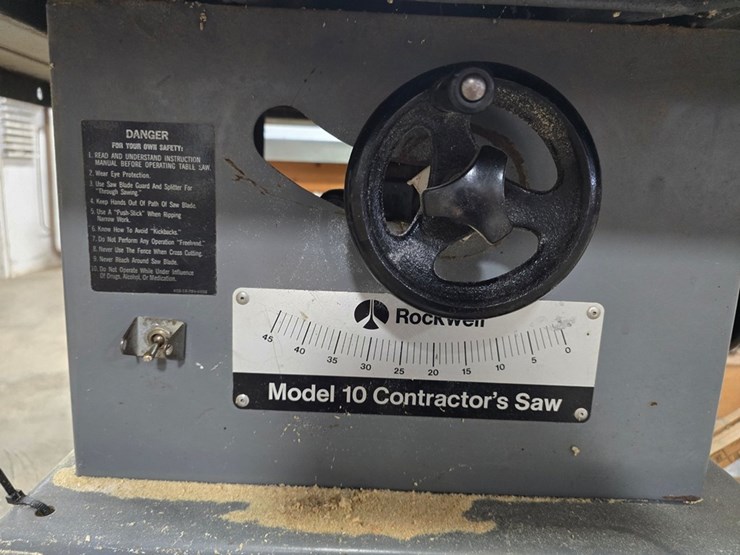 #9683-•-rockwell-34-410-10"-contractors-saw-image-6