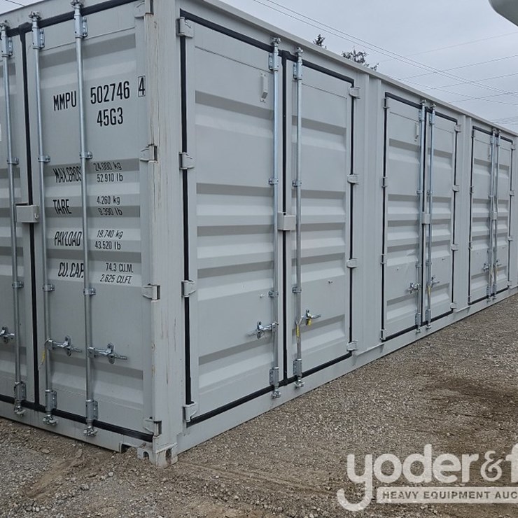 2026 CTN 40' HC Multi Door Container, 4 Doors