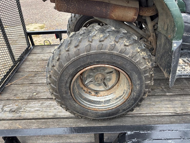 #1330-•-2001-yamaha-kodiak-and-trailer-image-8