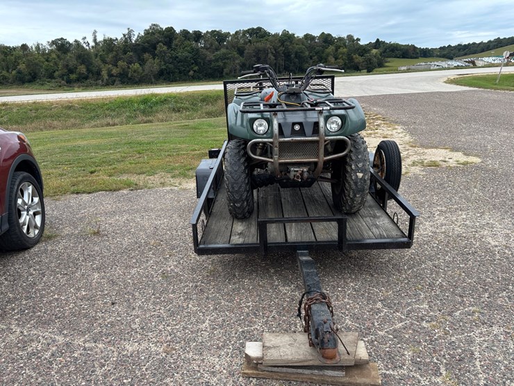 #1330-•-2001-yamaha-kodiak-and-trailer-image-2