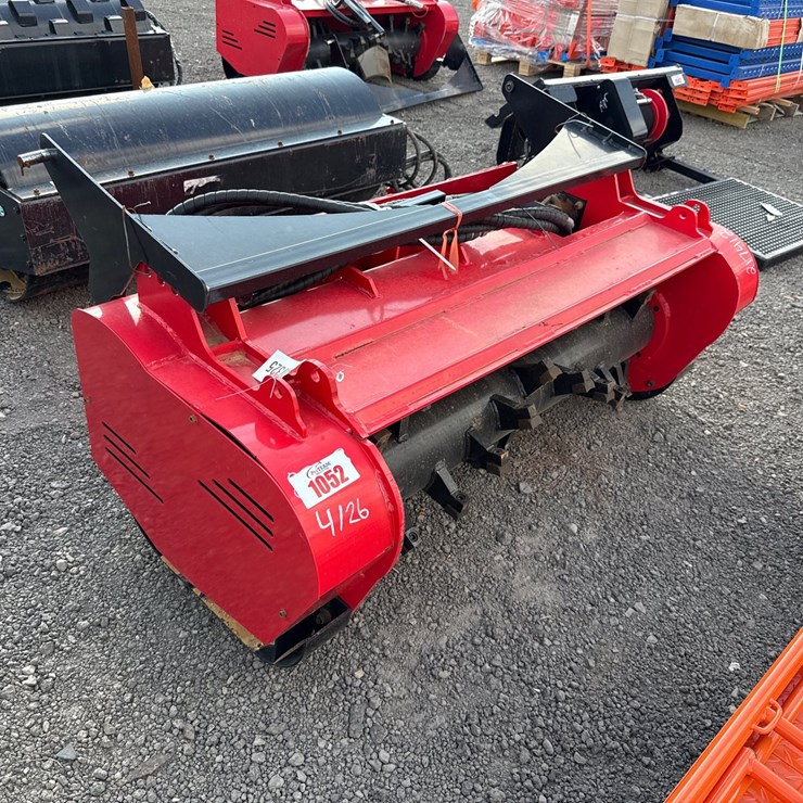 #1052 • 48' SKID STEER DRUM MULCHER