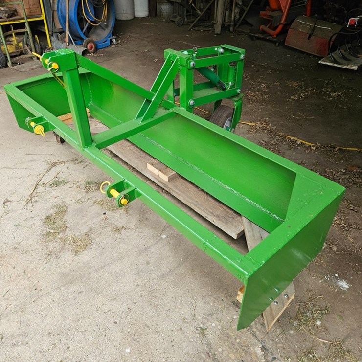 #8716 • Homemade 3pt Box Scraper