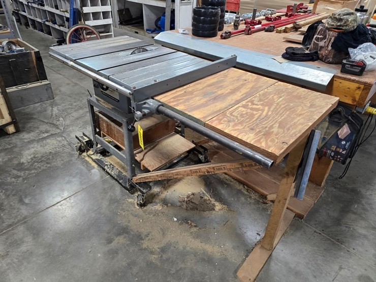 #9683-•-rockwell-34-410-10"-contractors-saw-image-9