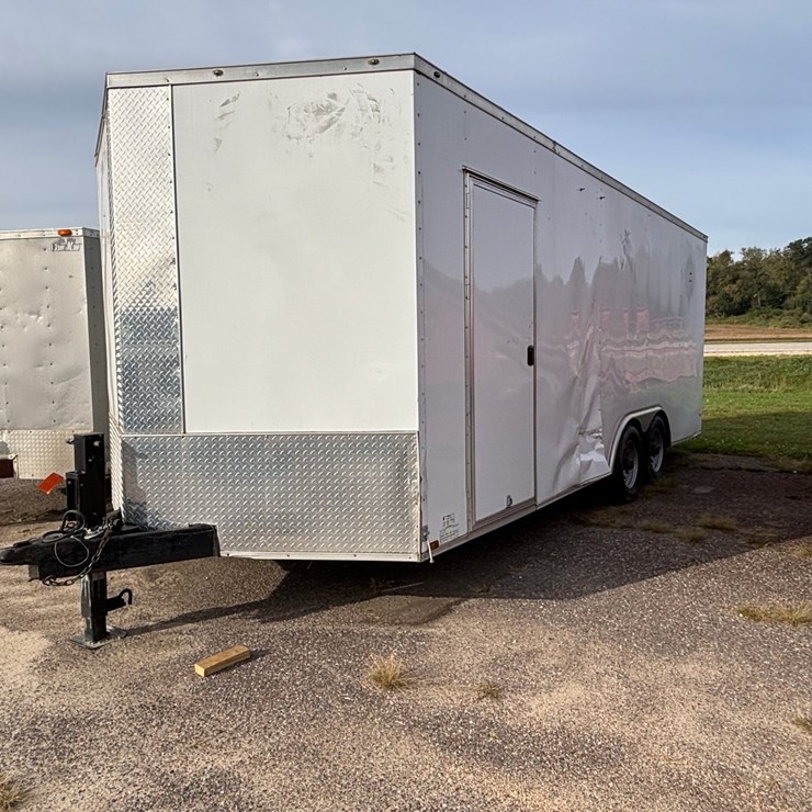 #1321 • 2021 Diamond Cargo Enclosed Trailer with Spray Foam Business Equipment (No Title)
