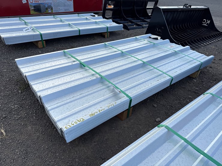 #1007-•-approx-(100)-6'-roofing-metal-image-1