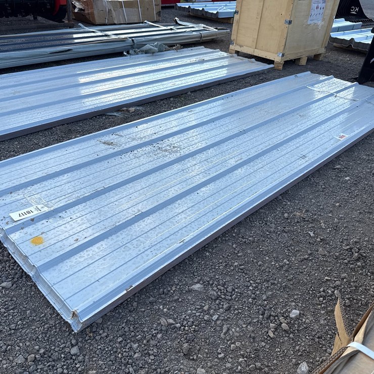 #1019 • BUNDLE OF 10' ROOFING METAL
