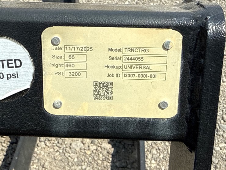 #2023-•-trubilt-66"-skid-steer-2-cylinder-skeleton-grapple-image-4