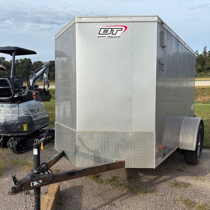 #1322 • 2017 8' Bravo Enclosed Trailer (Has MN Title)