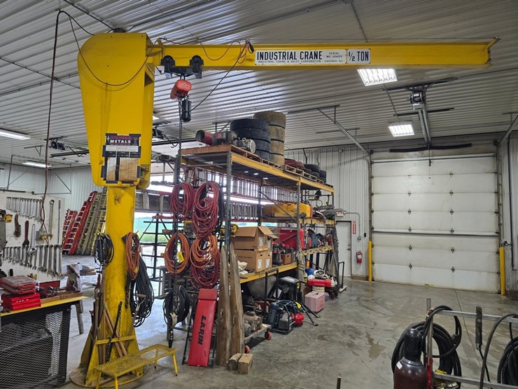 #9625-•-jib-crane-swivel-shop-chain-hoist-image-1