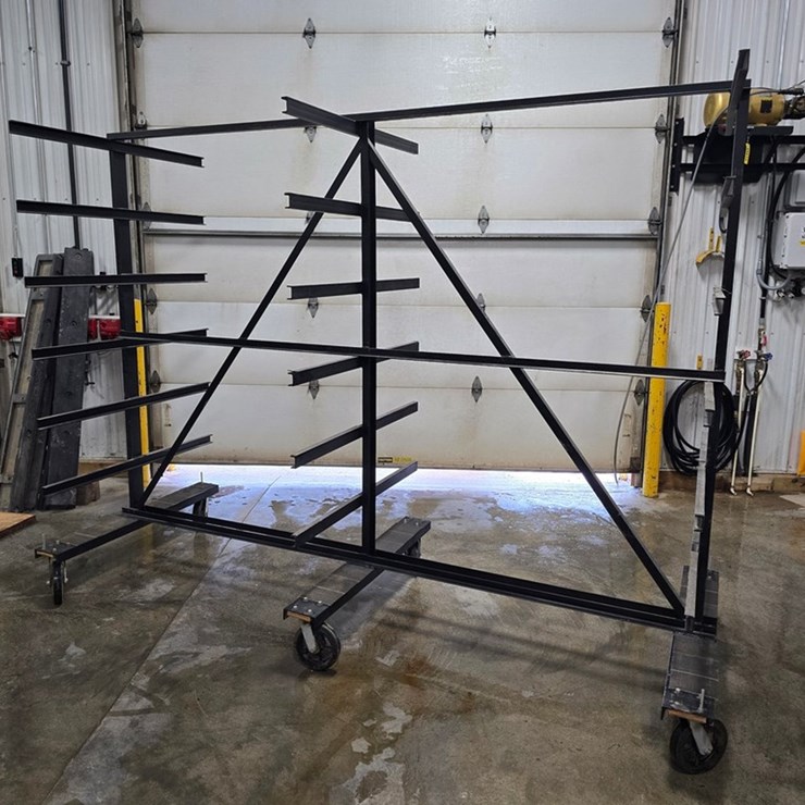 #9768 • Metal Trim Rack