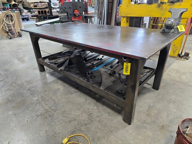 #9684-•-homemade-4'x8'-welding-table-image-1
