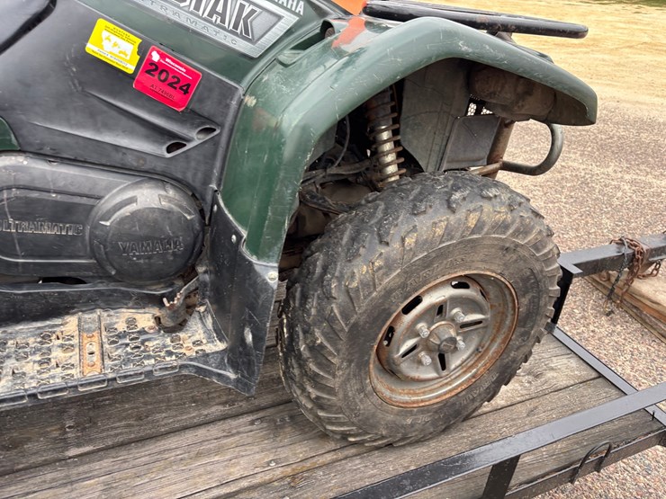 #1330-•-2001-yamaha-kodiak-and-trailer-image-9