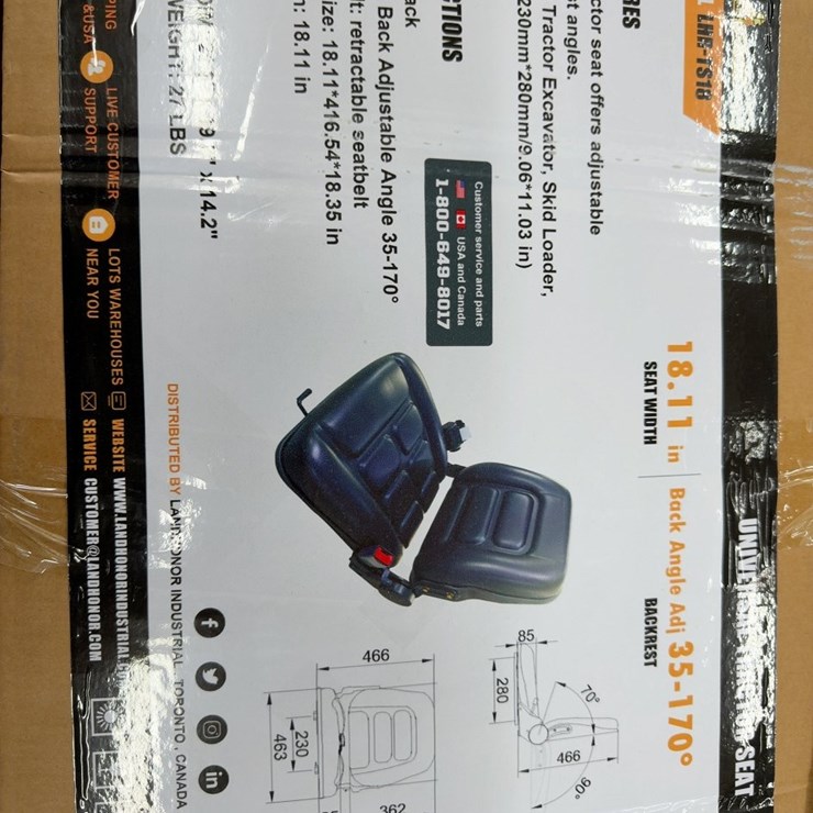 UNIVERSAL TRACTOR SEAT