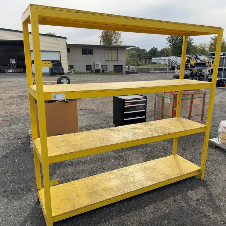 78” X 84” METAL SHELVING UNIT