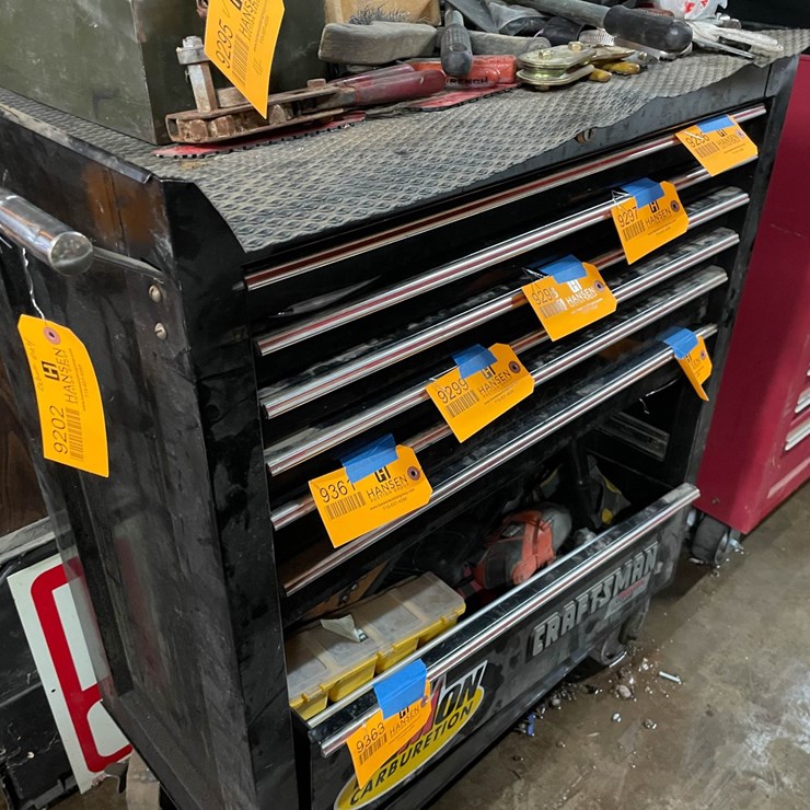#9202 • Craftsman (7) Drawer Toolbox on WHeels