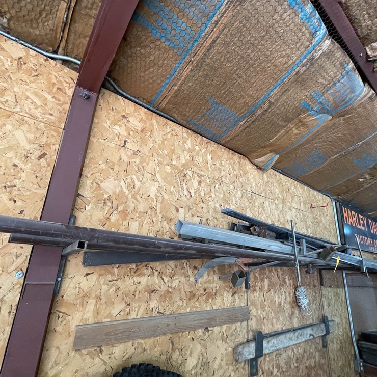 #9241 • Floating Rack of Metal Tubing