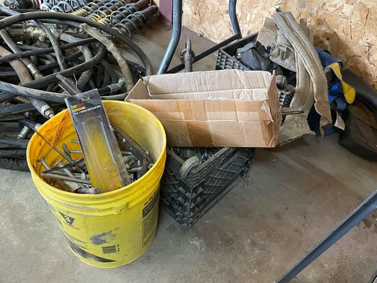 #9242-•-2-crates-and-bucket-full-of-hardware-and-more-image-1