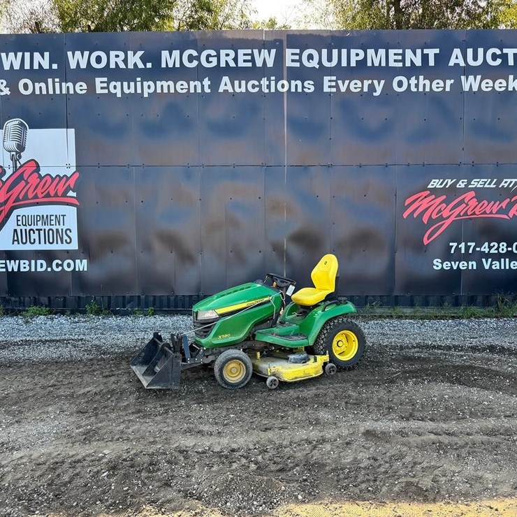 JOHN DEERE X580