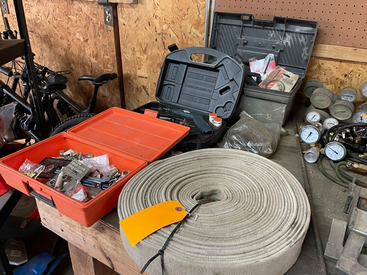 #9231-•-lot-of-shop-items-on-table-image-1
